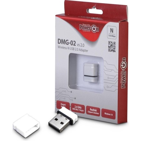 Inter-Tech USB 2.0 Wireless Network Adapter 150Mbps - Fast & Reliable Connectivity!
